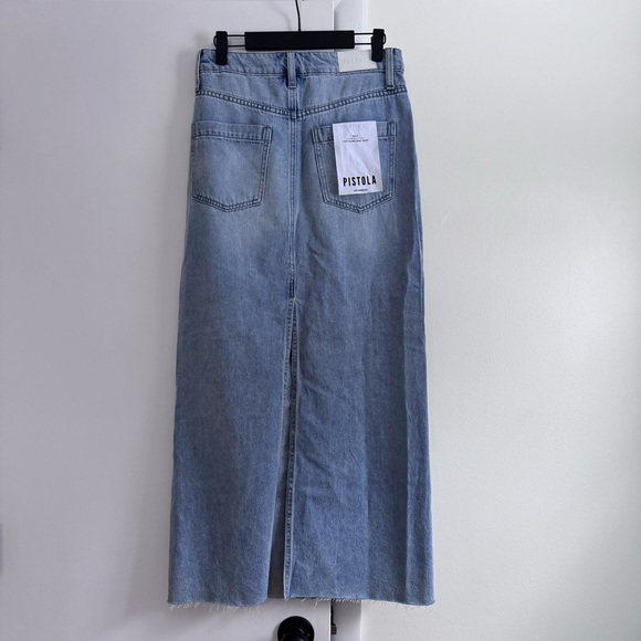 Pistola RAYE denim Jean Maxi Skirt - Picture 8 of 10